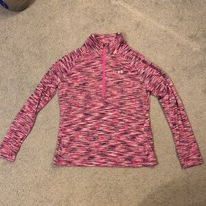 NWOT Under Armour Half-Zip Long sleeve Top